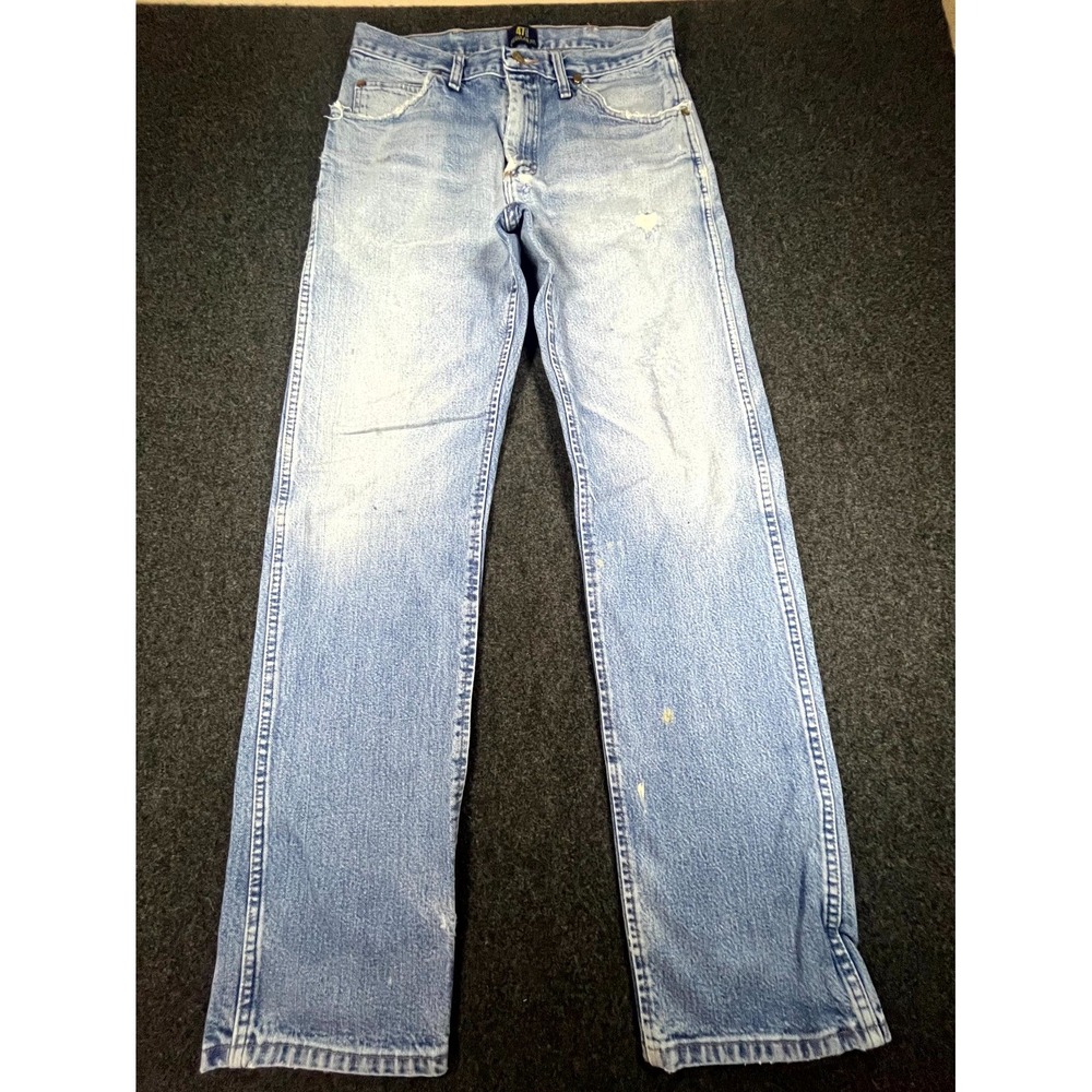 Vintage Wrangler Premium Performance Cowboy Cut Jeans Men 33x34 Blue Regular Fit